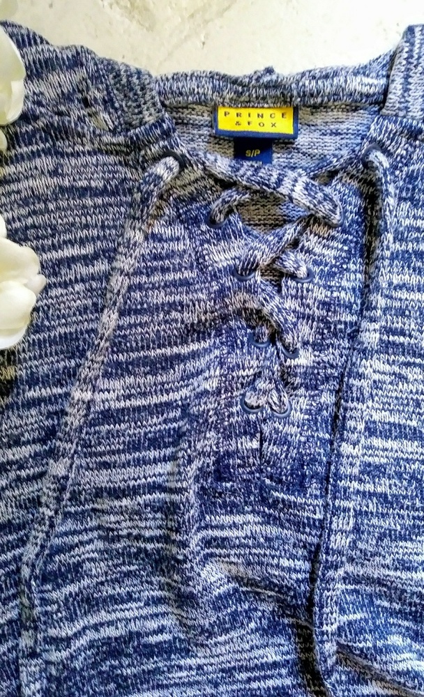 Navy blue Sweater Hoodie